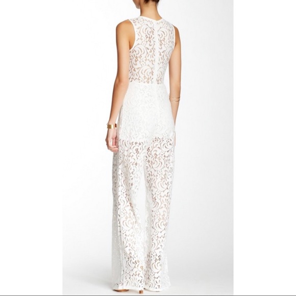 NWOT* WHYTE EYELASH - Starry Night Lace Jumpsuit - Picture 3 of 16